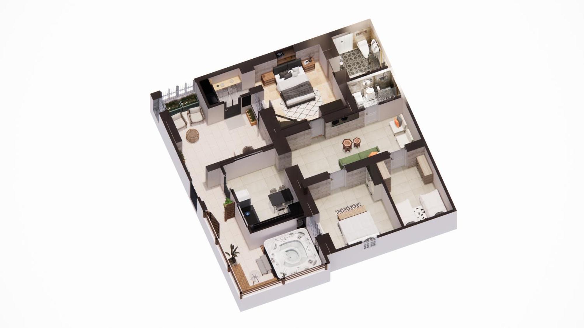 Mamilla View- Suites & Apt Hotel 예루살렘 객실 사진