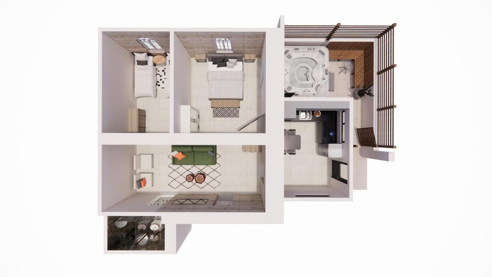 Mamilla View- Suites & Apt Hotel 예루살렘 객실 사진